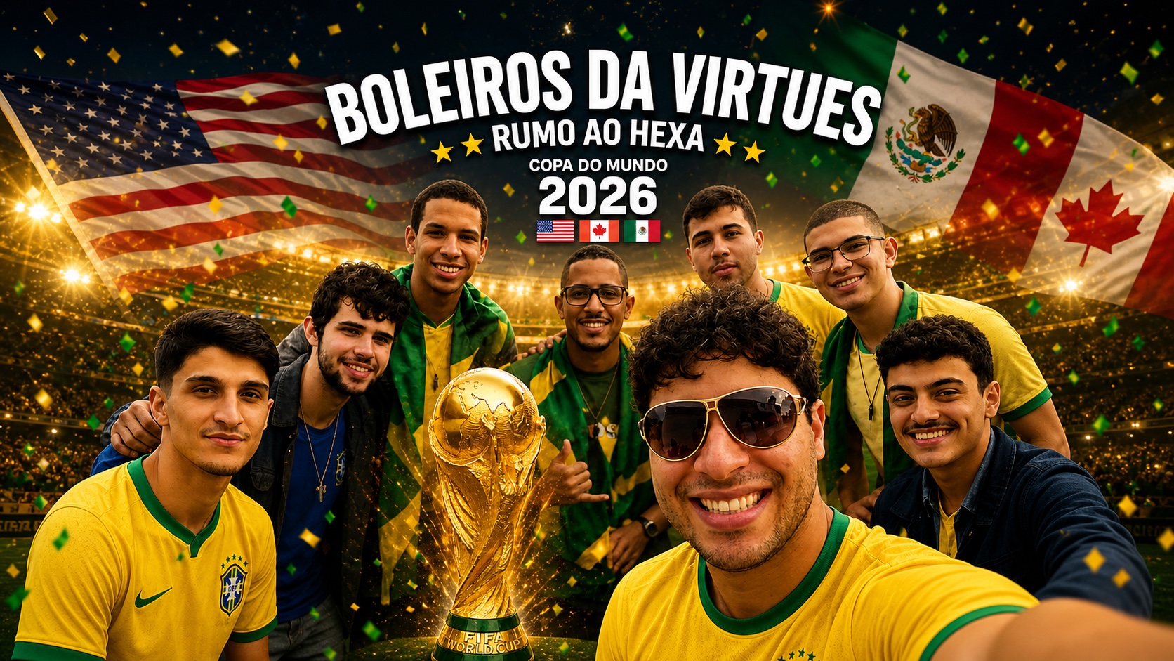 Boleiros da Virtues — Rumo ao Hexa — Copa do Mundo 2026